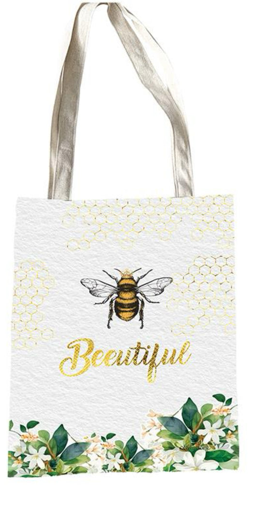 Bee Beautiful Tote Bag by Kelly Lane