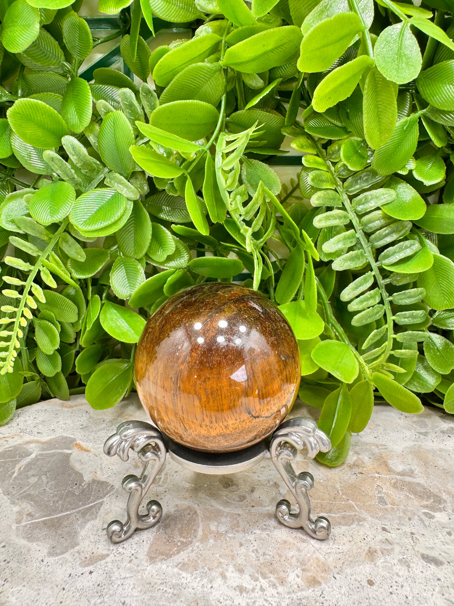 Tiger Eye Sphere 216g