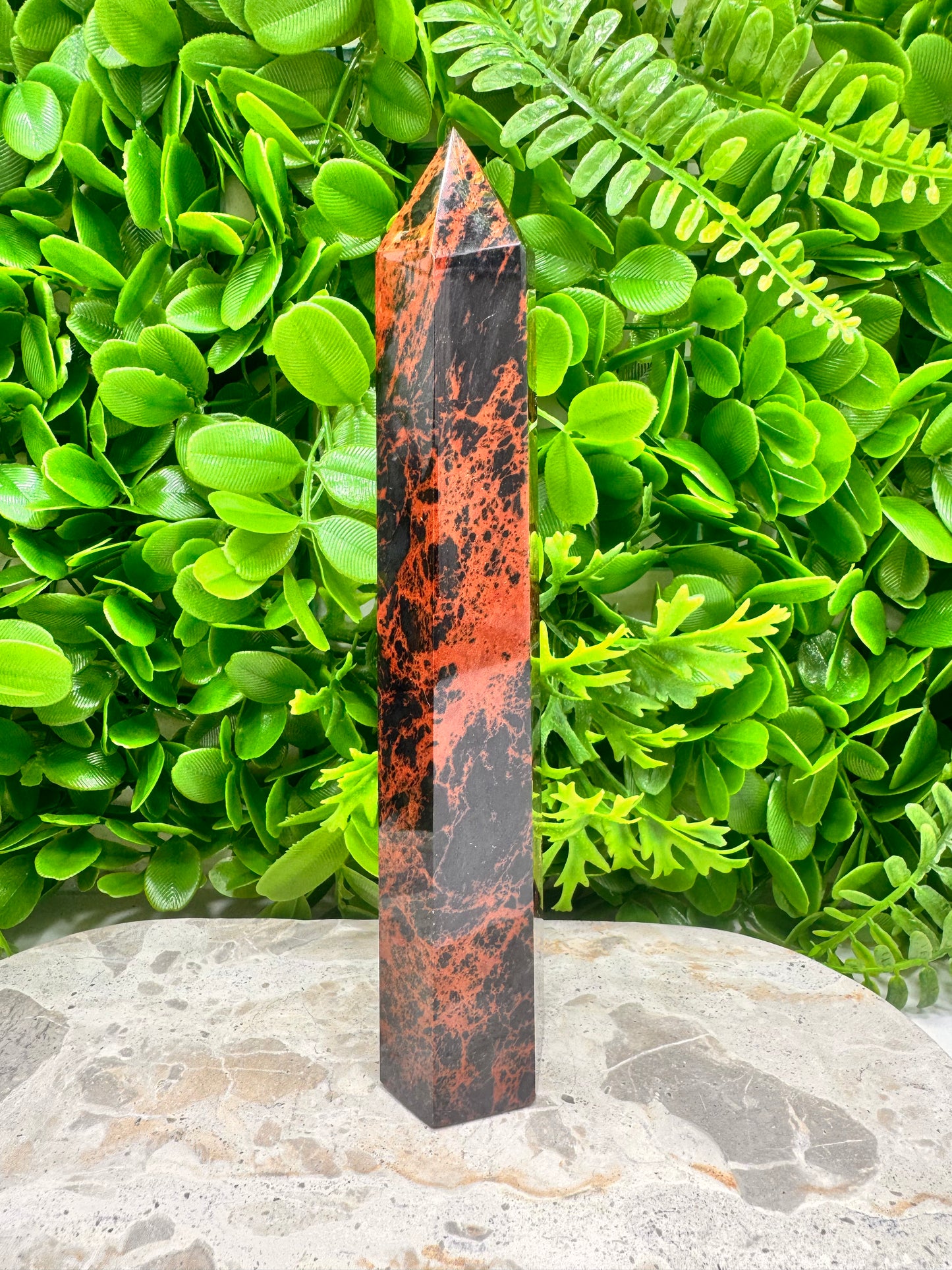 Mahogany Obsidian Tower 440g
