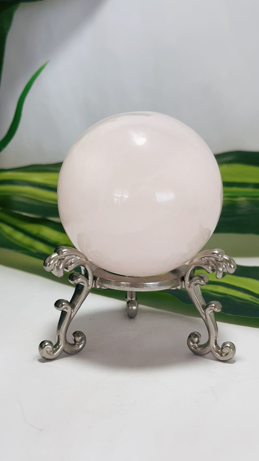 Pink Mangano Sphere 332g