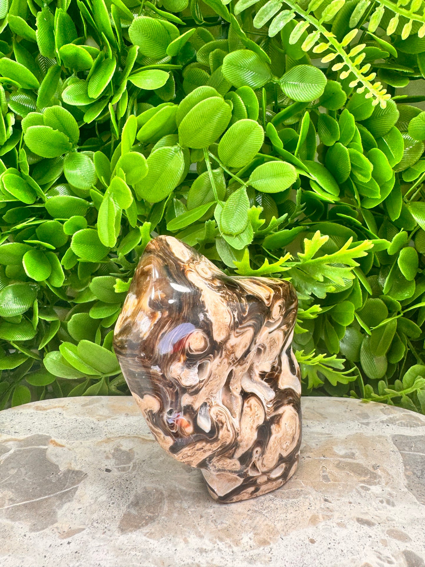 Chocolate Calcite Freeform 484g