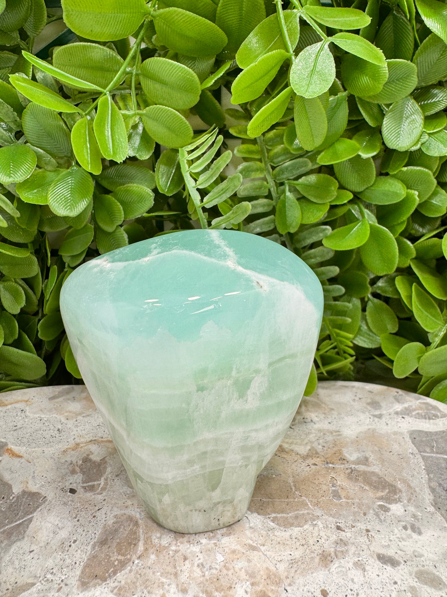 Pistachio Calcite Freeform 456g
