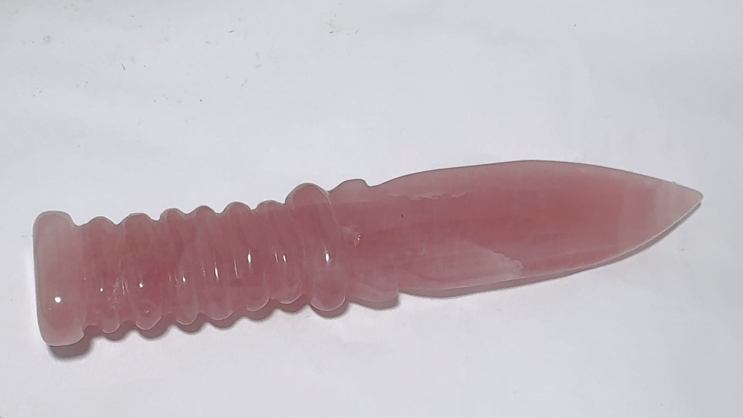 Rose Quartz Knife 114g