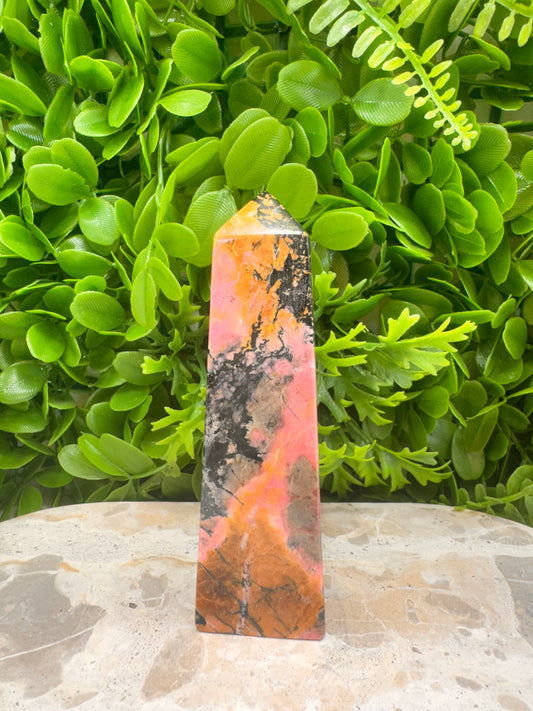 Rhodonite Tower 490g
