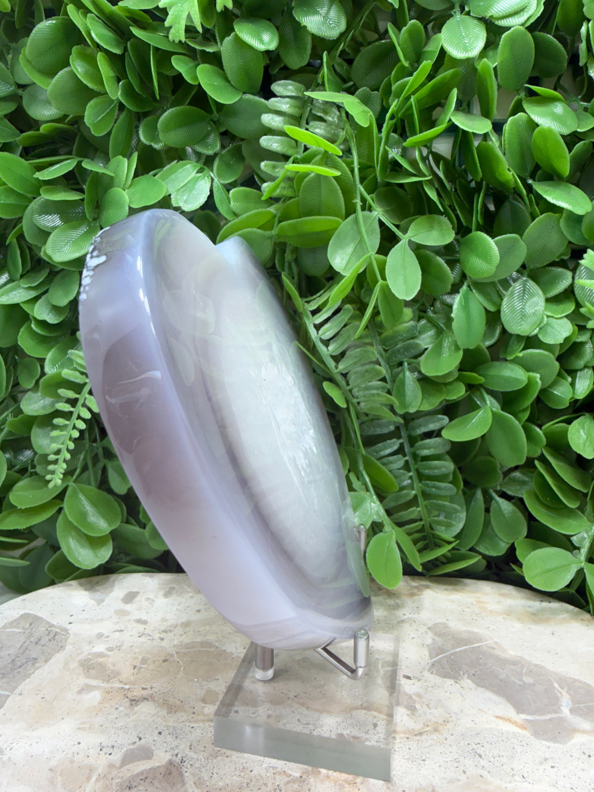 Druzy Agate Heart 576g