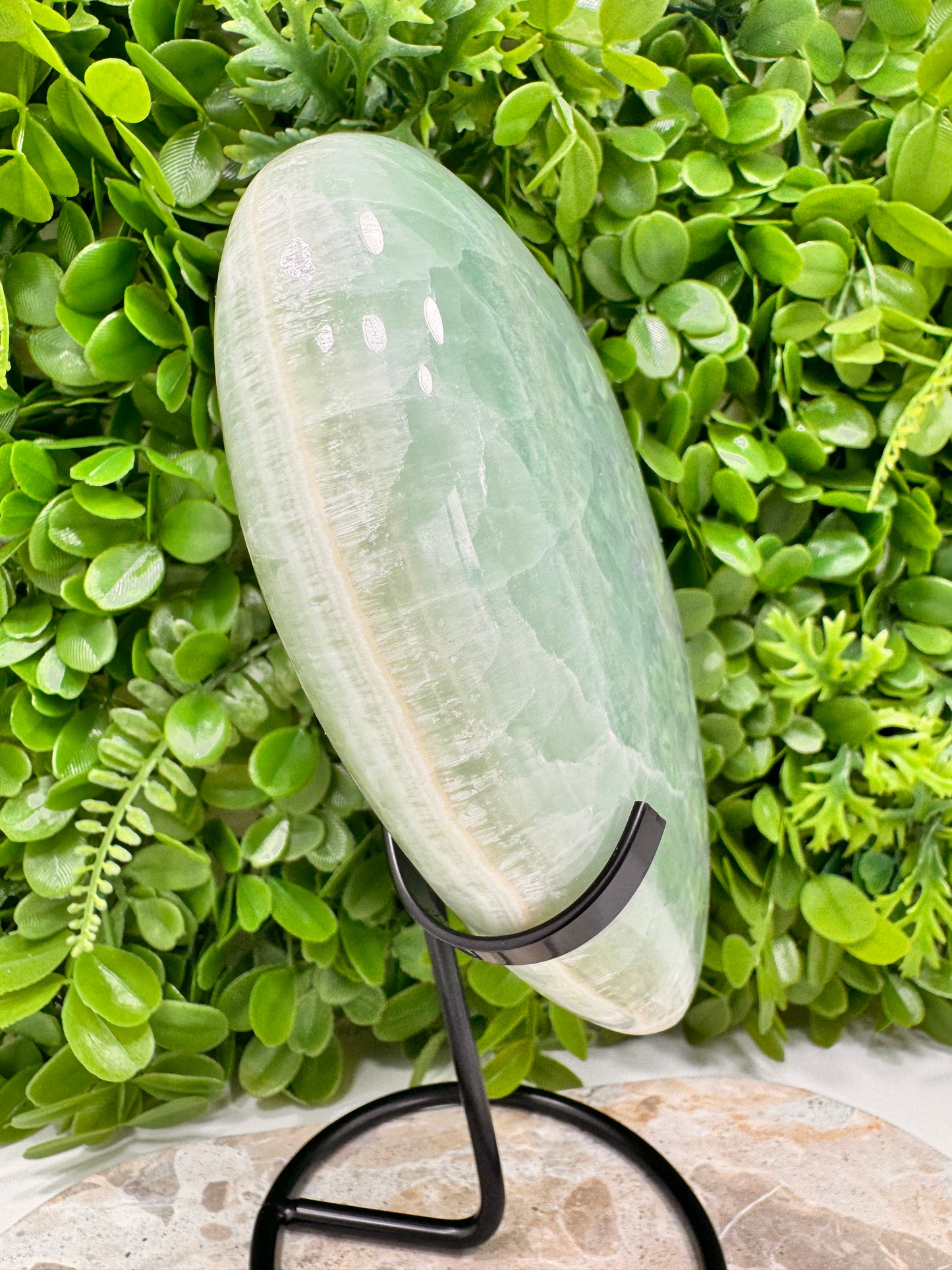 Pistachio Calcite Heart 2866g