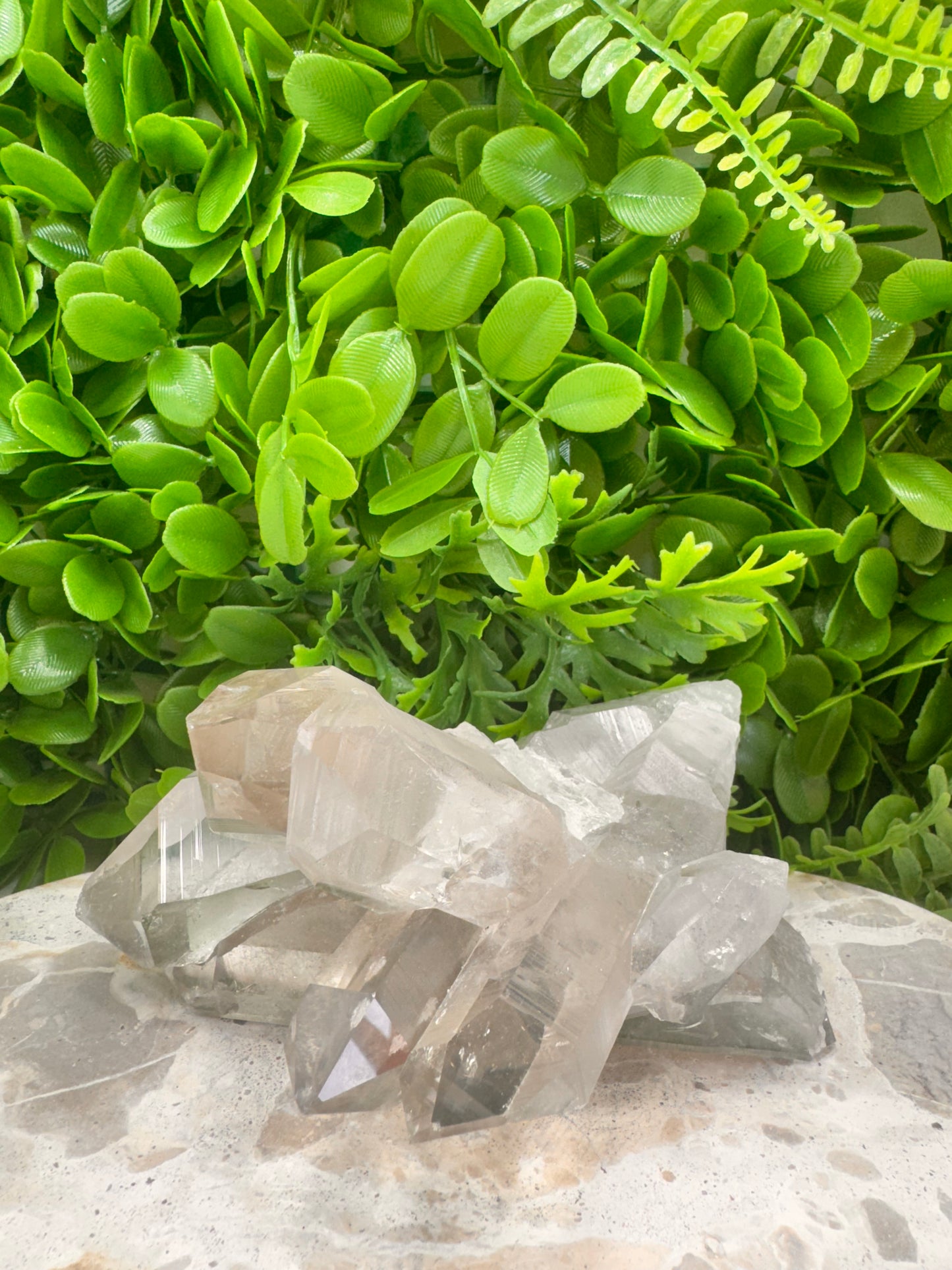 Black Phantom Quartz Freeform 844g