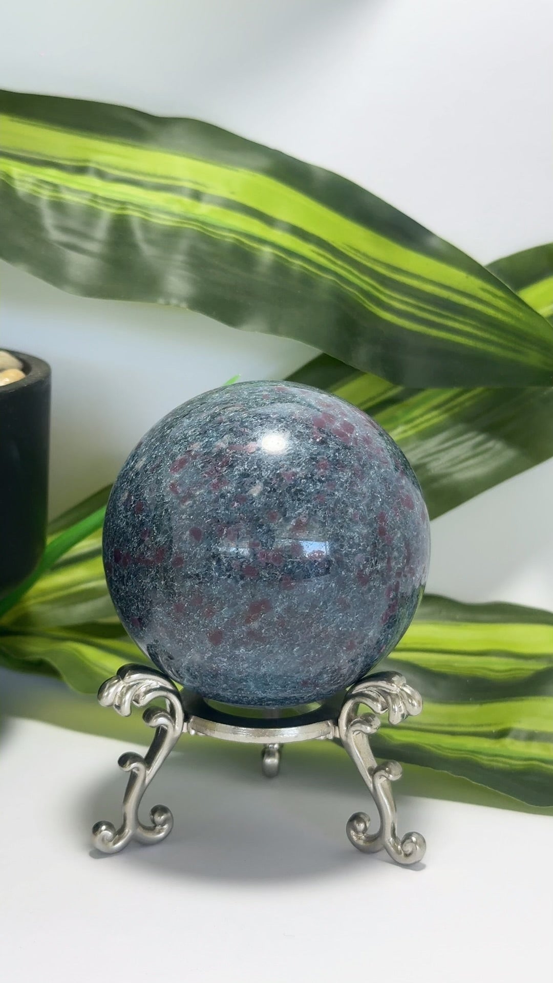 Ruby Kyanite Sphere 712g