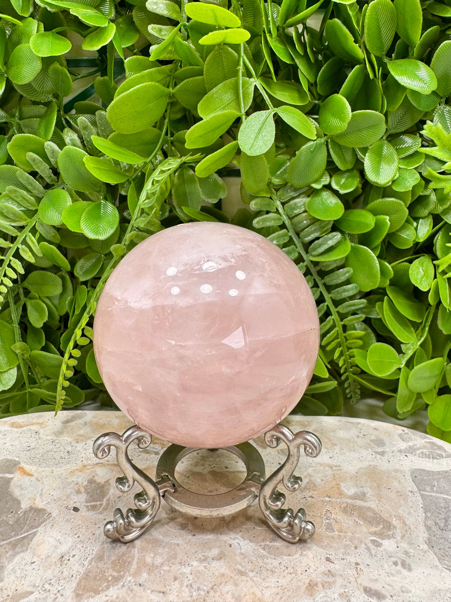 Rose Quartz Sphere  538g