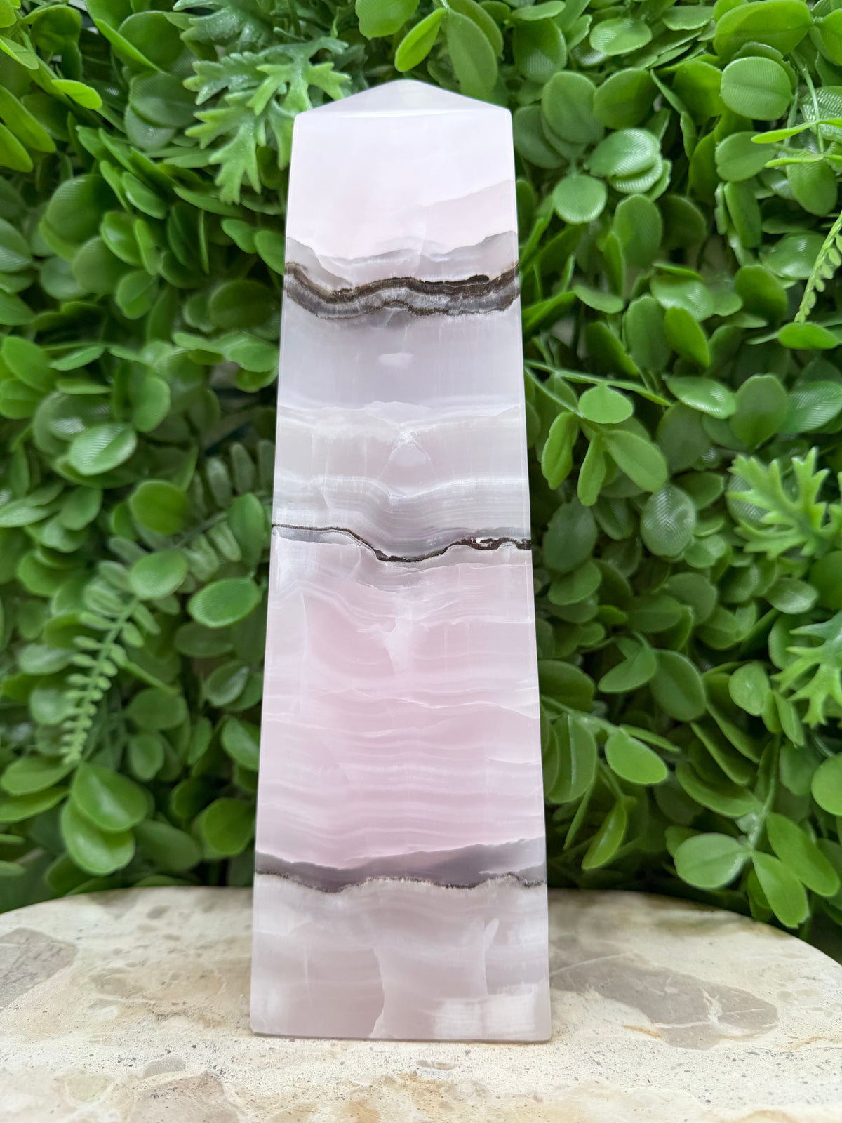 Smokey Pink Mangano Tower 2648g