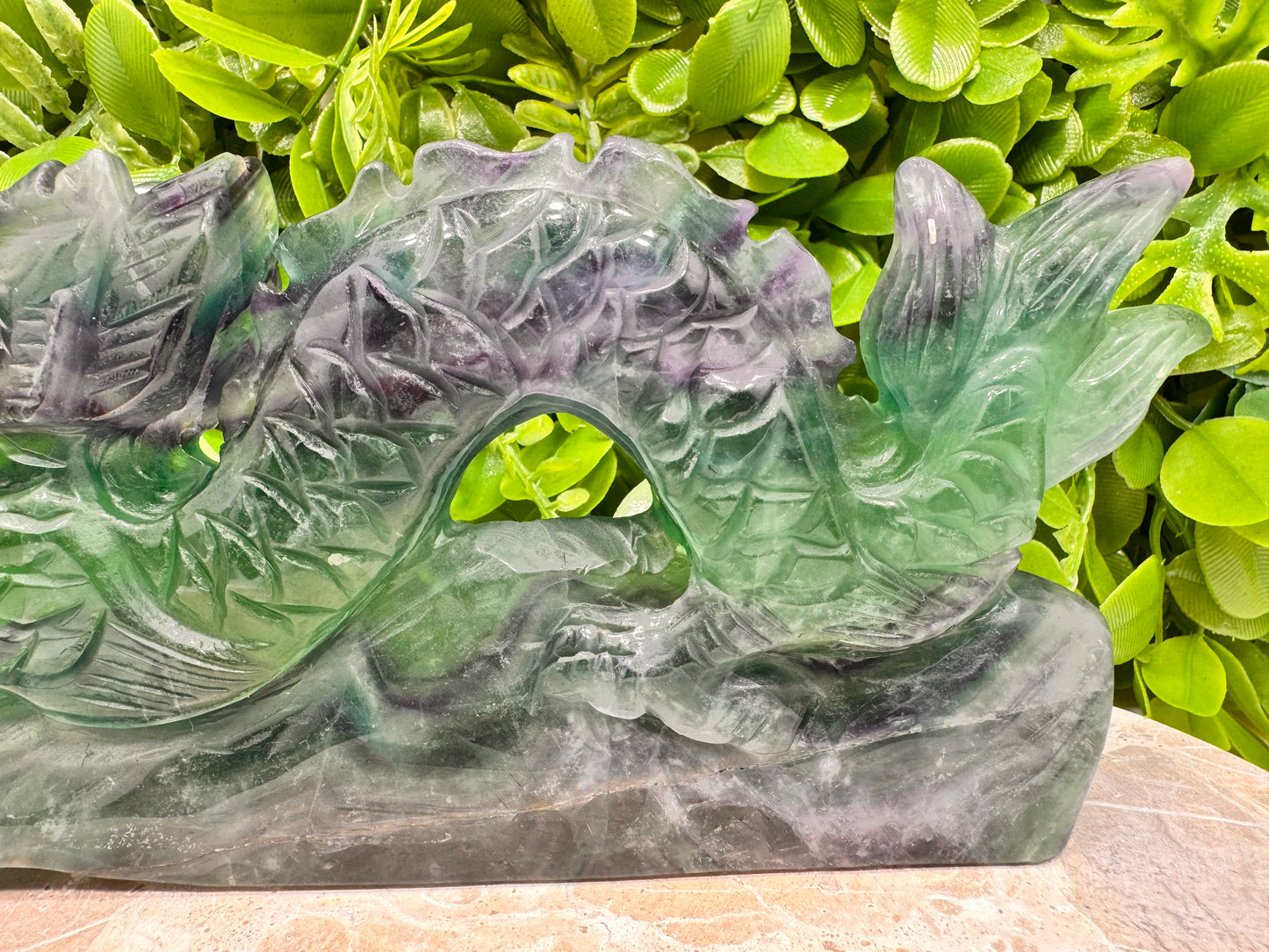 Fluorite Dragon 1126g