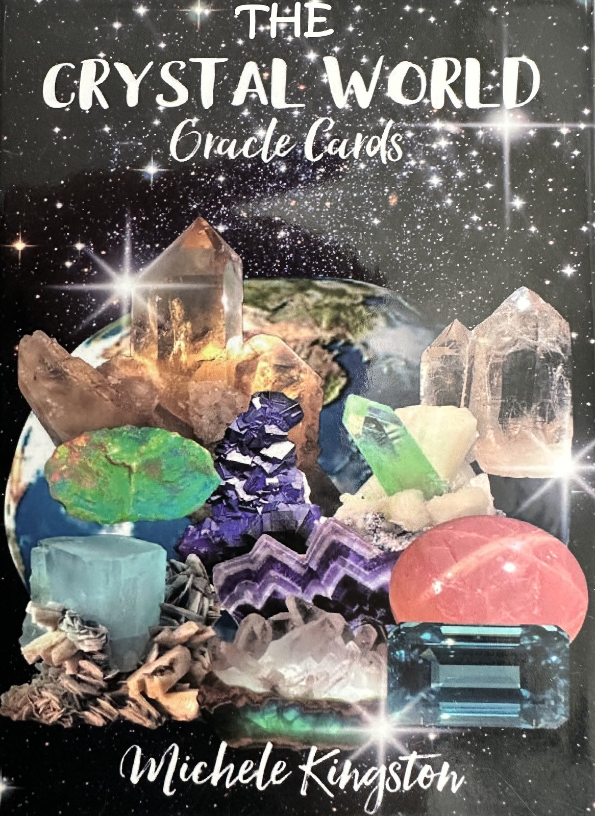 The crystal World Oracle Cards by Michele Kingston