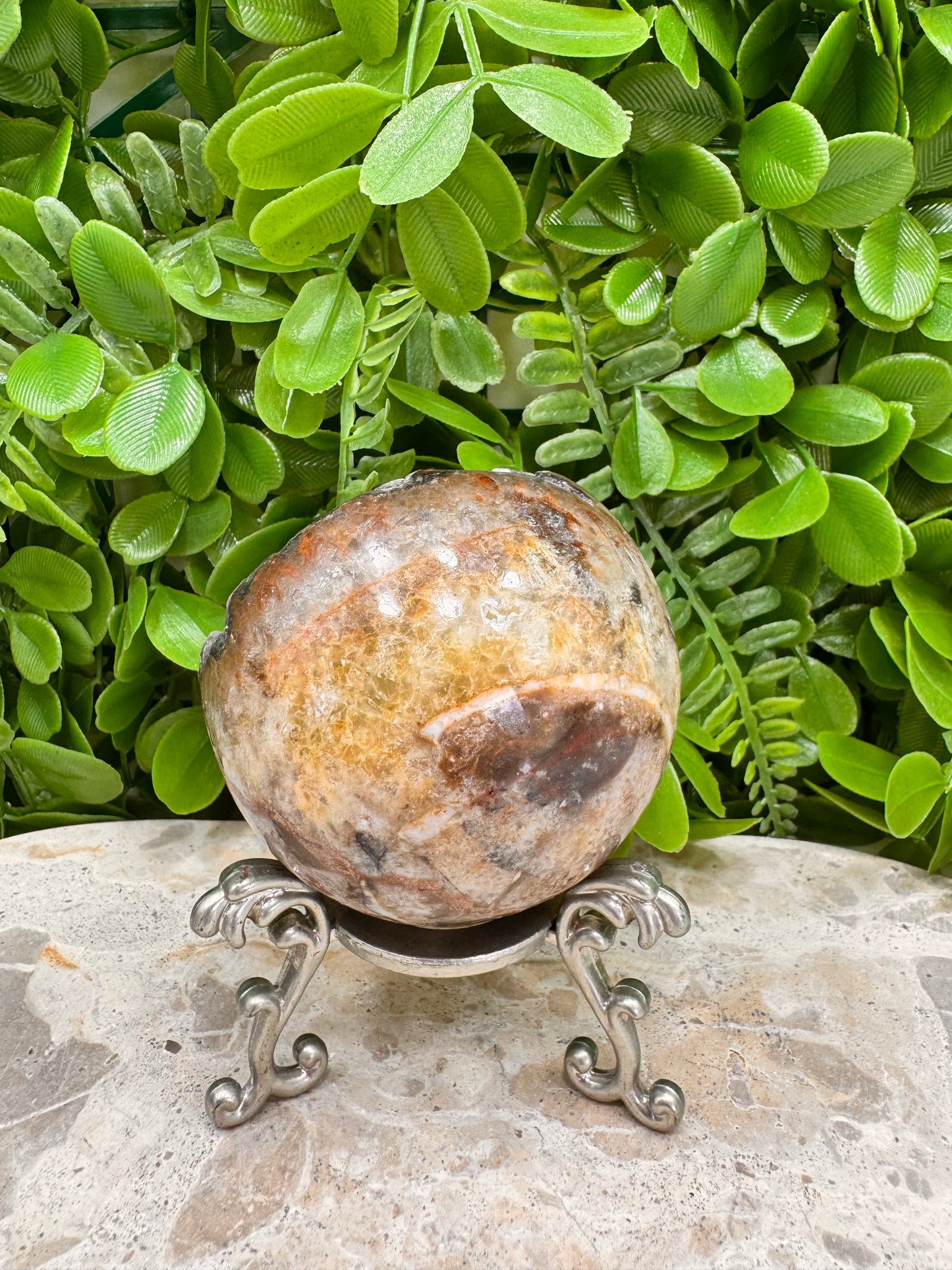 Stalactite Calcite Sphere 342g