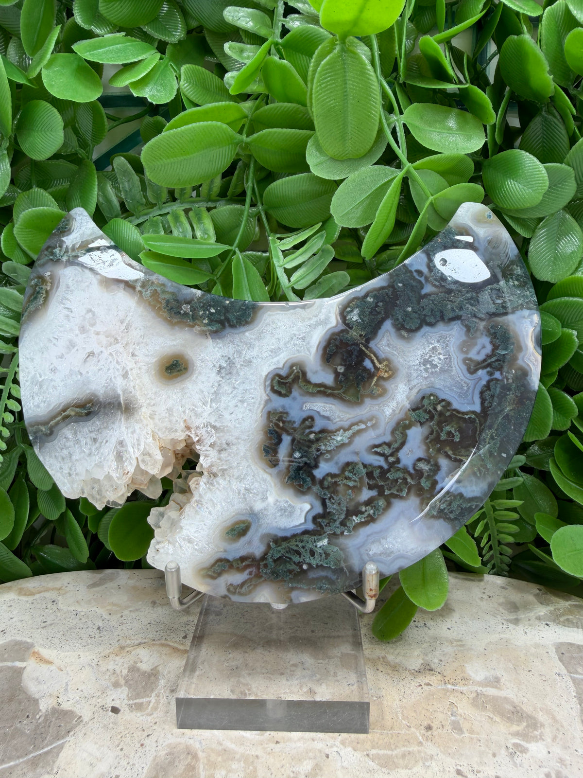 Moss Agate Moon | Growth • Abundance • Grounding