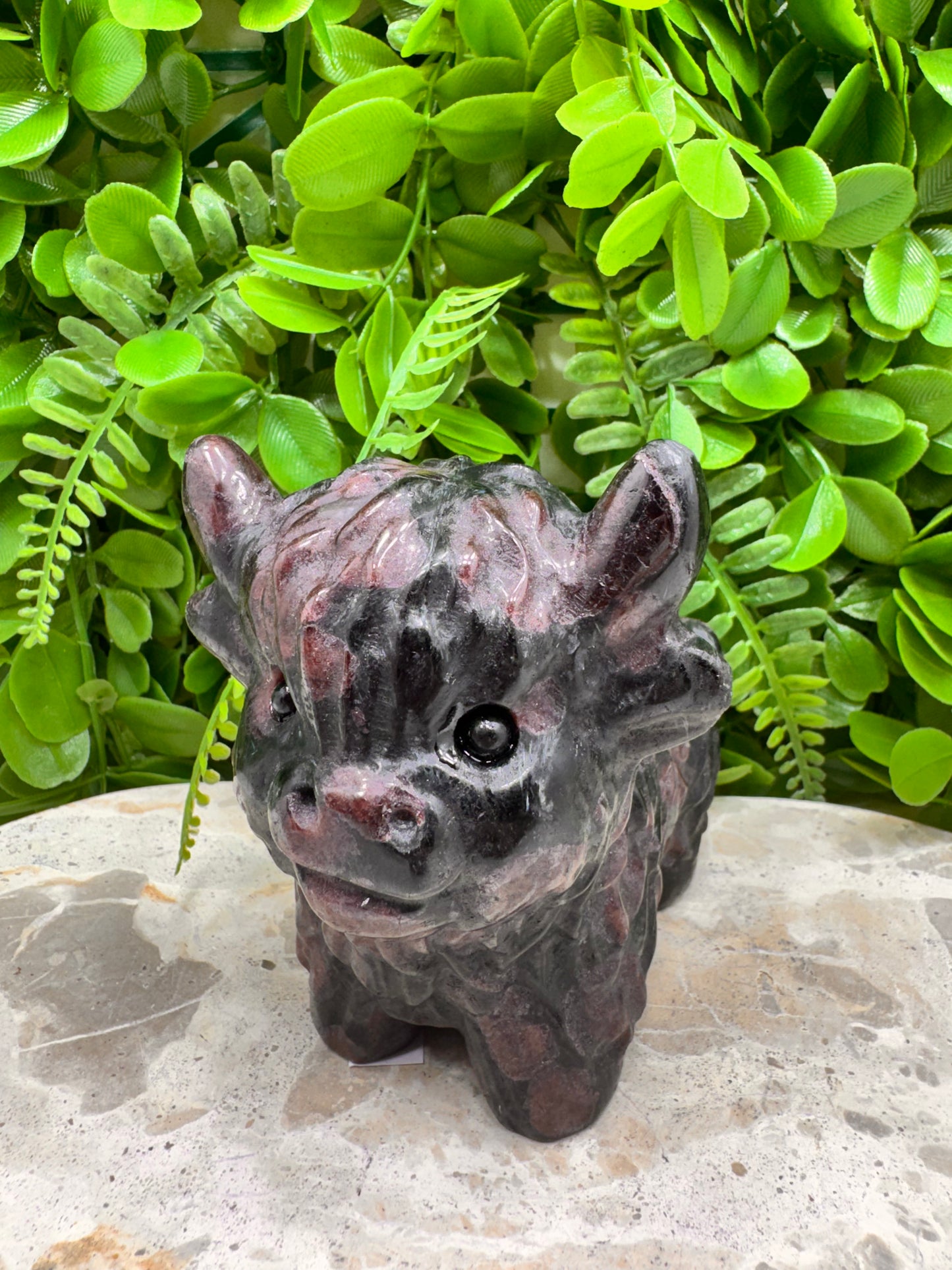 Garnet Highland Cow 1154g