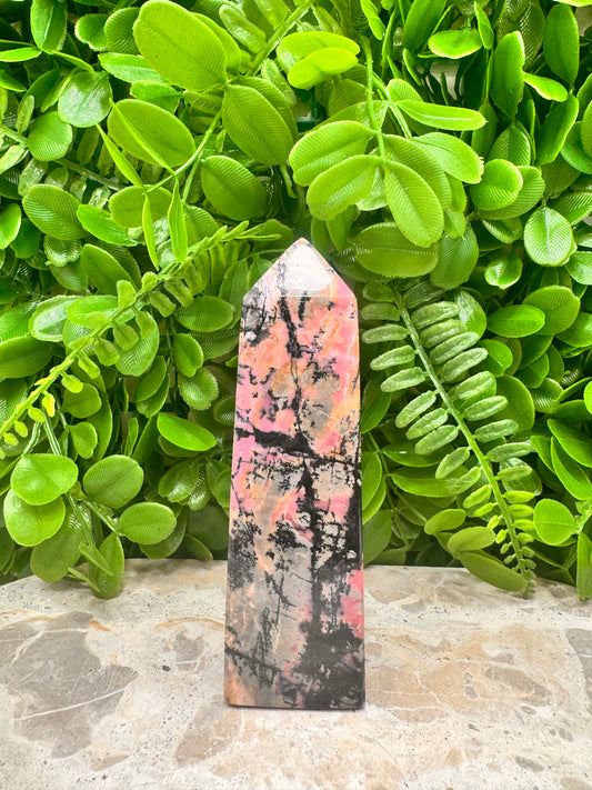 Rhodonite Tower 466g