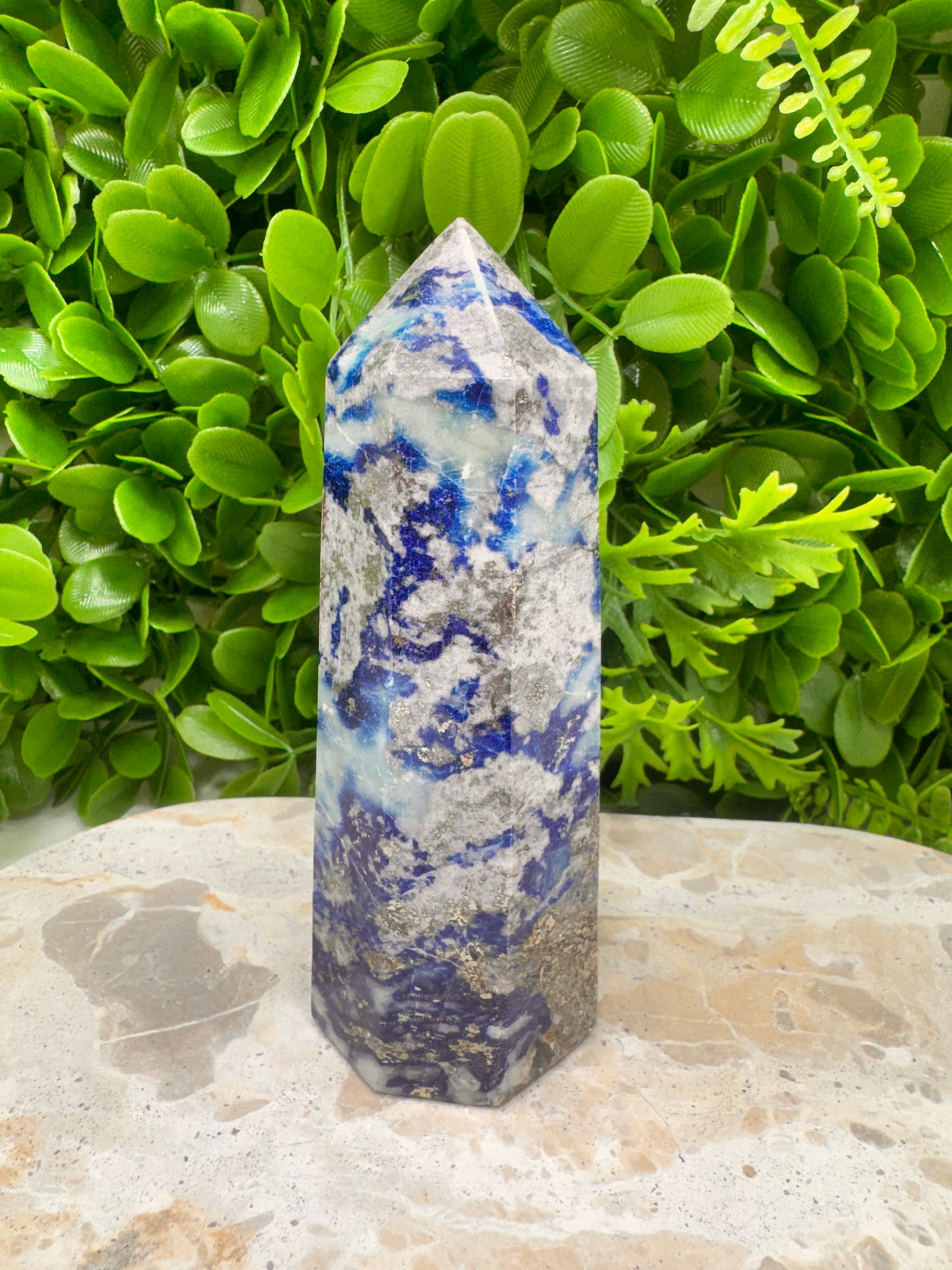Afghanite Tower UV 654g