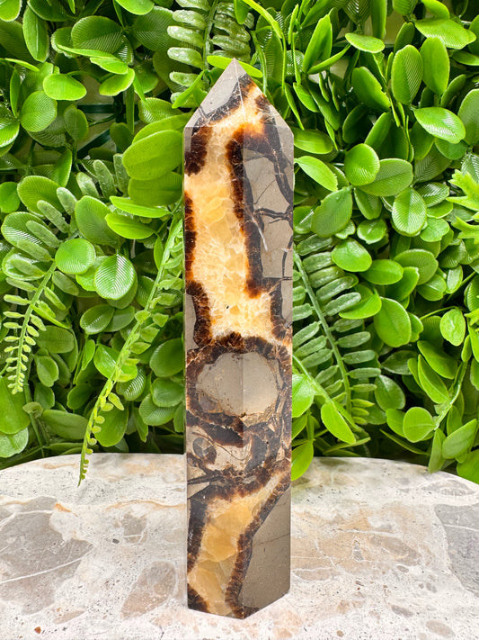 Septarian Dragon Stone Tower 343g