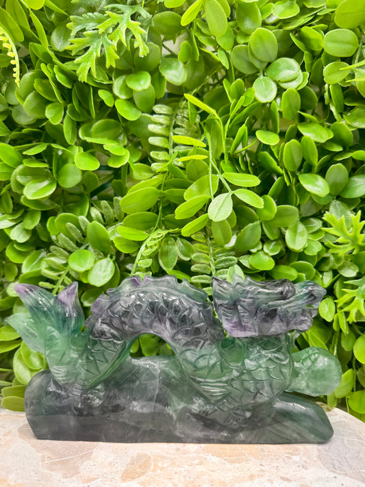 Fluorite Dragon 1126g