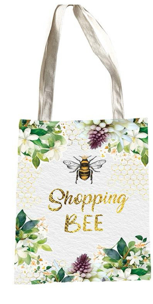 Shopping Bee Tote Bag by Kelly Lane