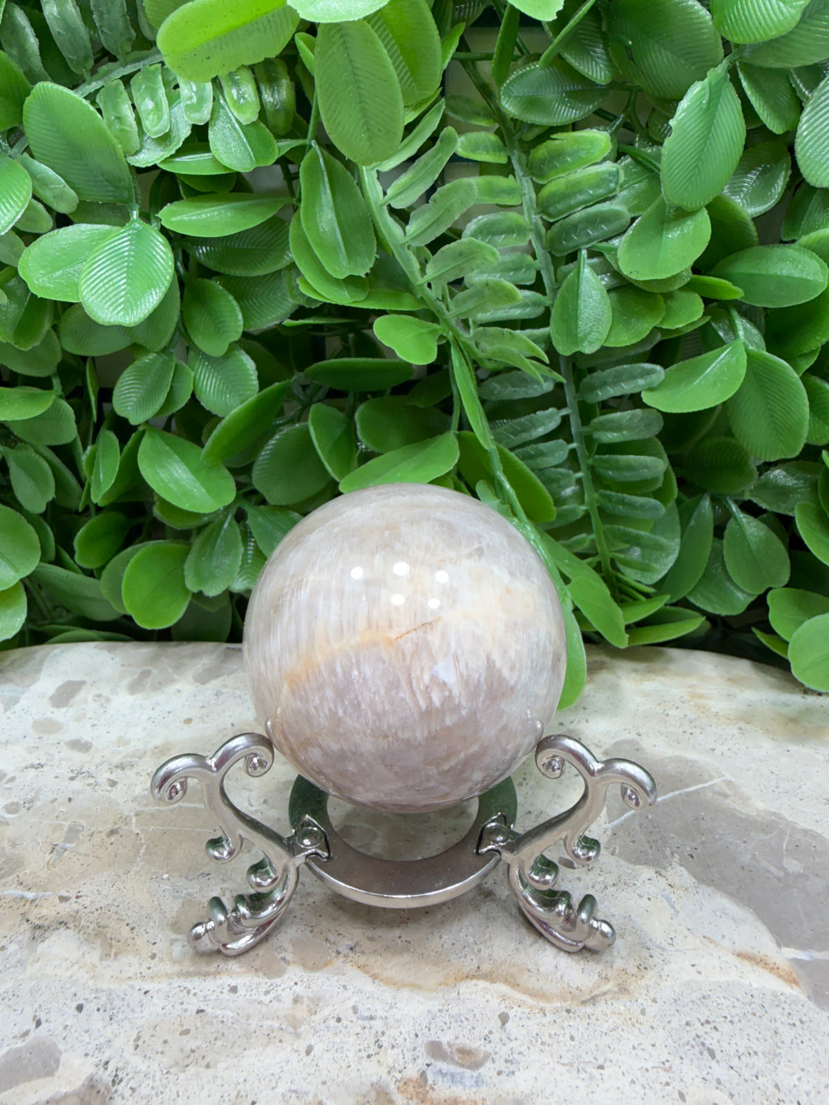 Moonstone Sphere 168g