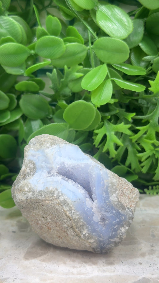 Blue Lace Agate Freeform 374g