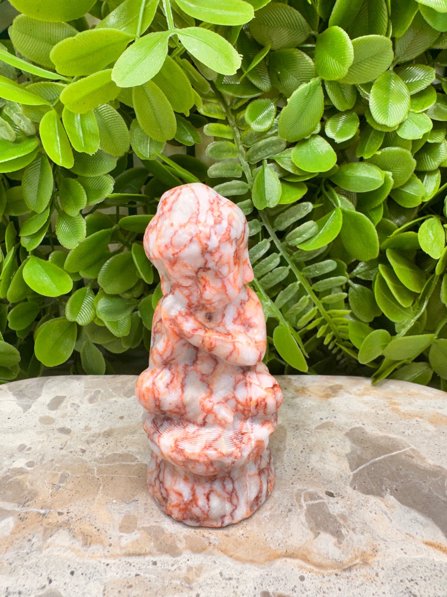 Red Vein Jasper Buddha 222g