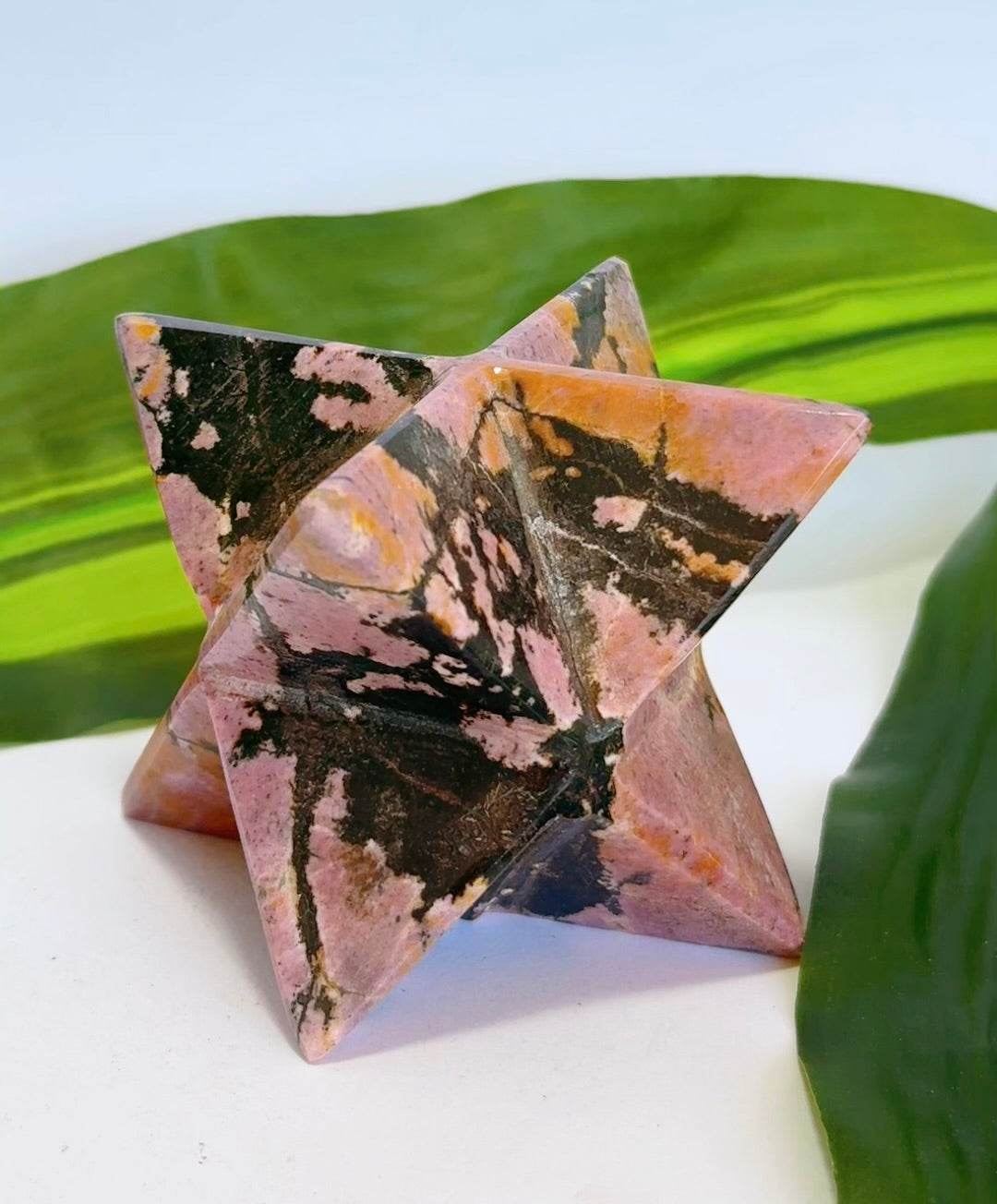 Rhodonite Merkaba 340g