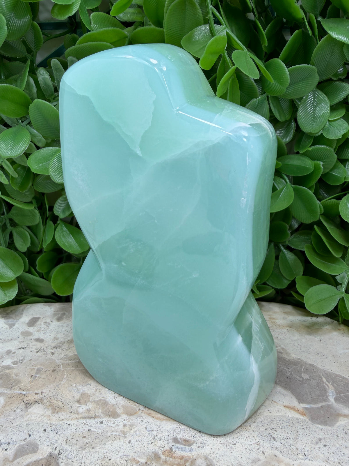 Pistachio Calcite Freeform 1212g