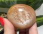 Peach Moonstone  Palm Stone 98g