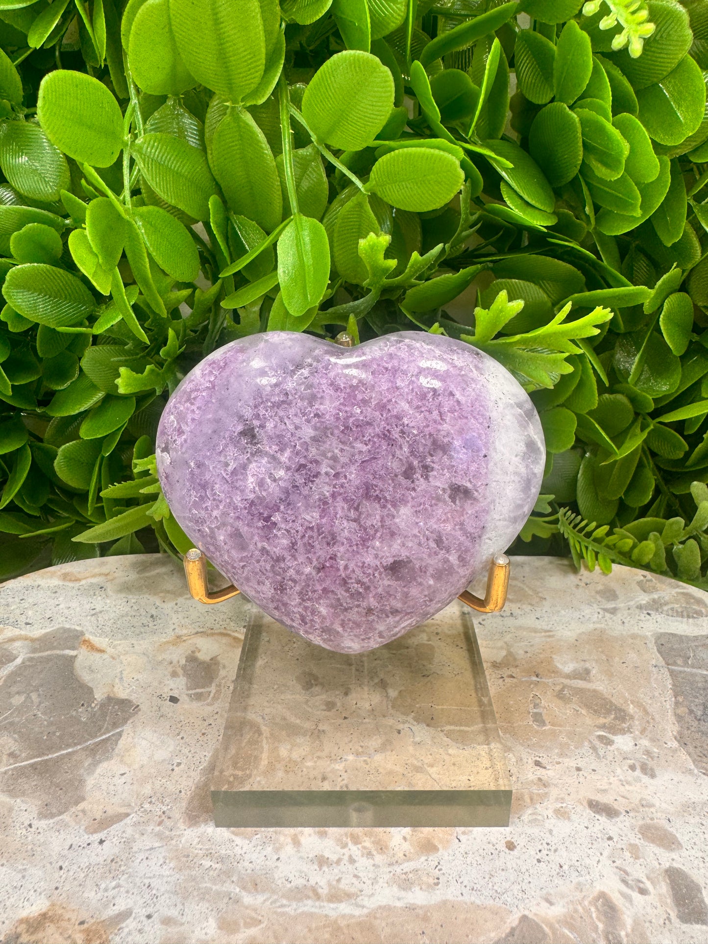 Lepidolite Heart 234g