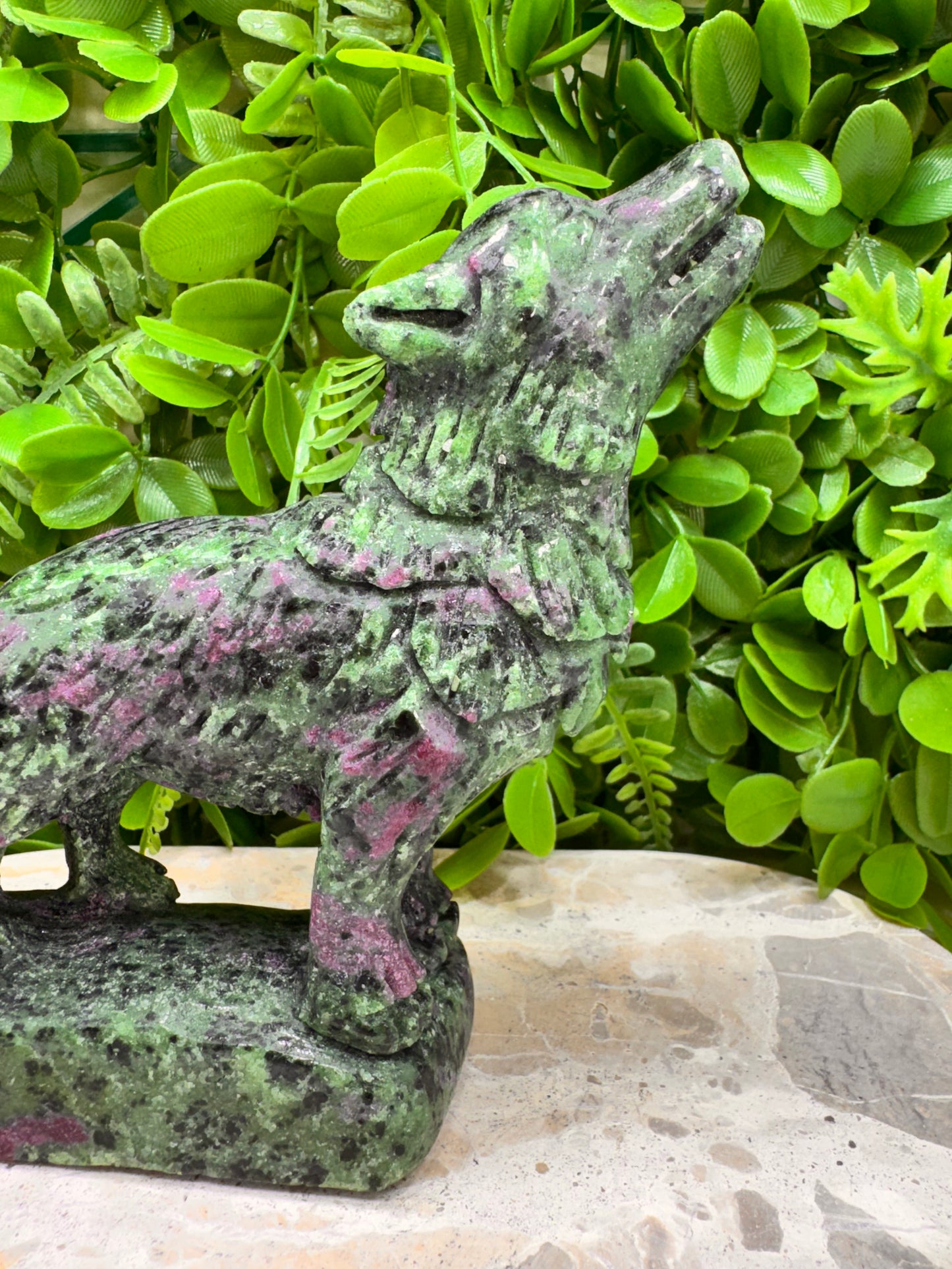 Ruby Zoisite Wolf 1148g