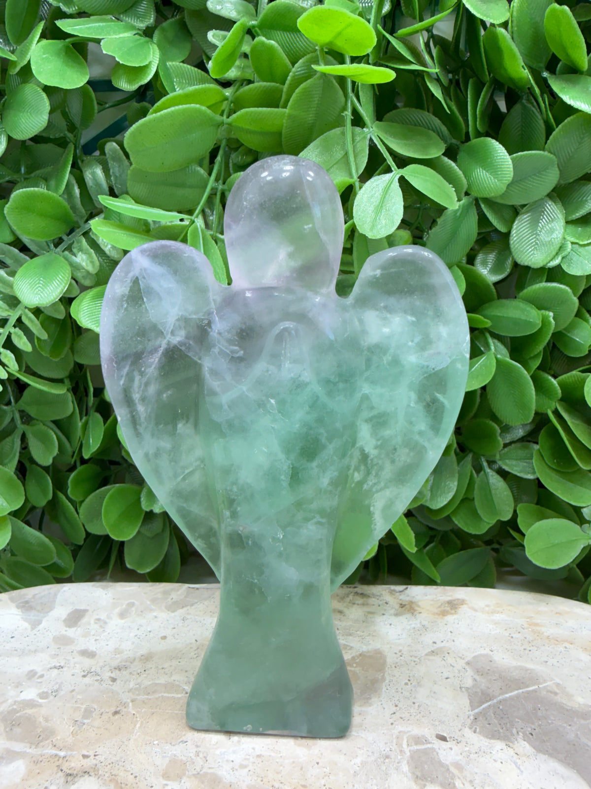 Fluorite Angel 352g | Clarity • Focus • Balance