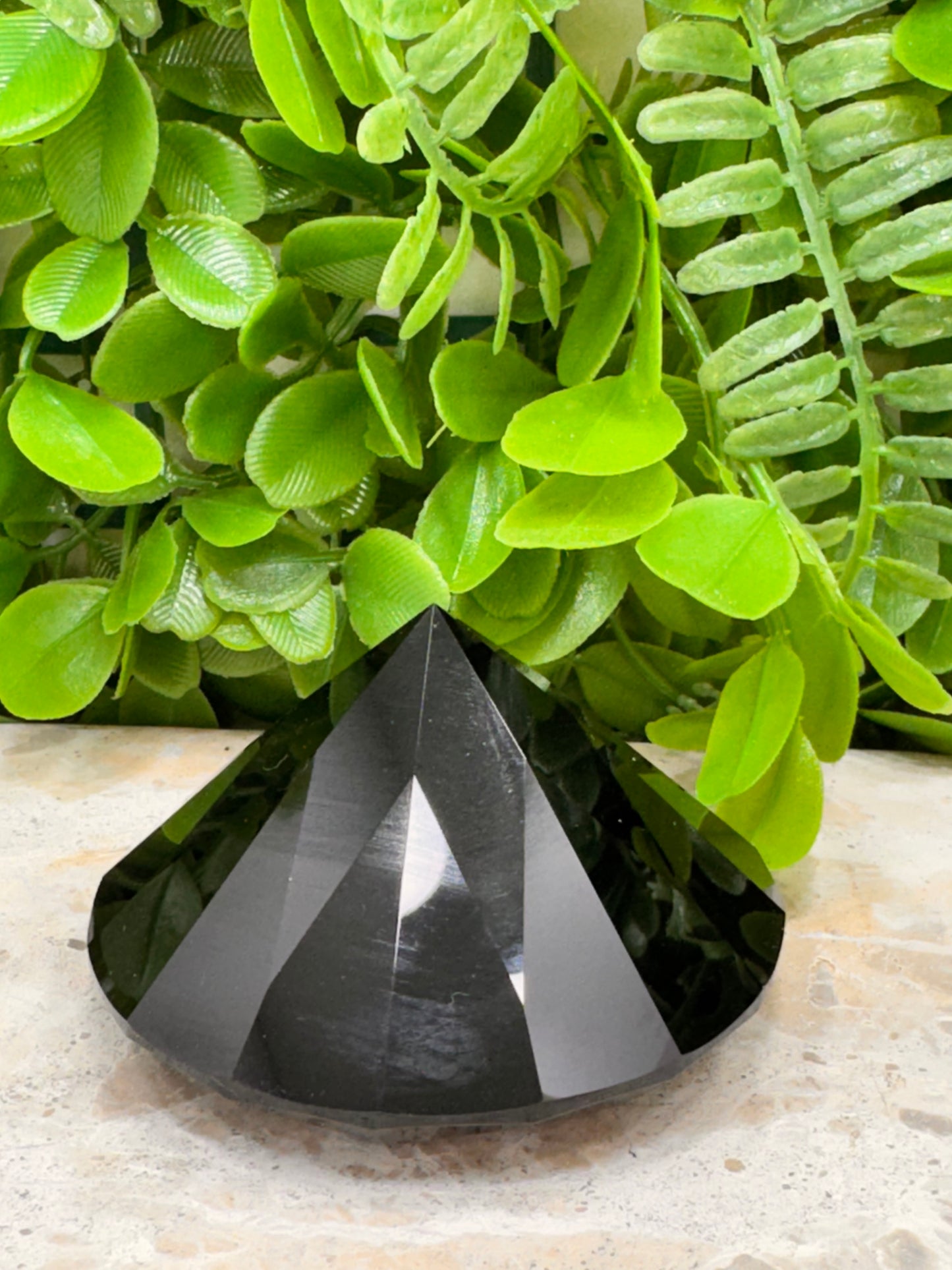 Black Obsidian Diamond 176g