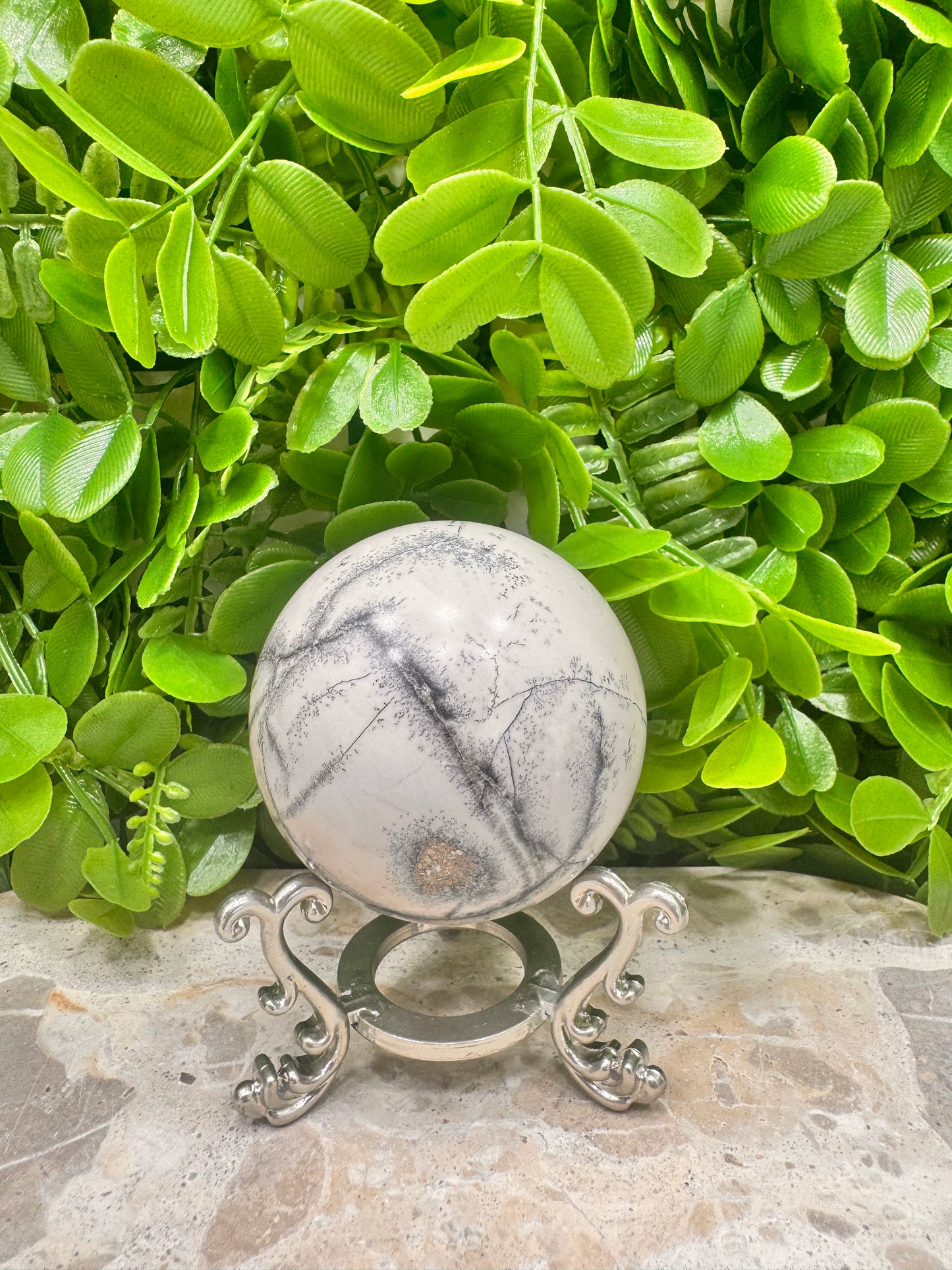 Picture Jasper Sphere 370g