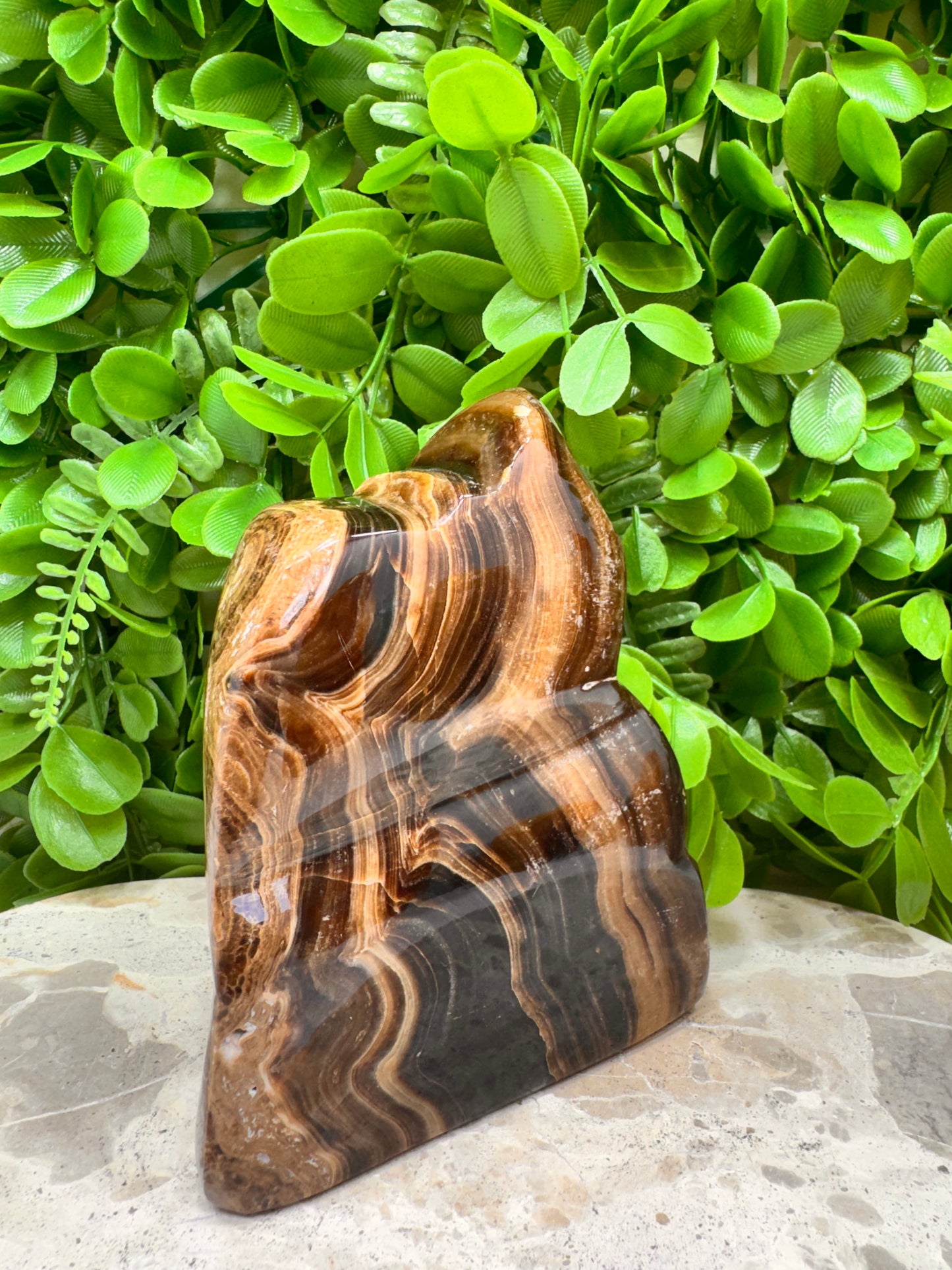 Chocolate Calcite Freeform 964g