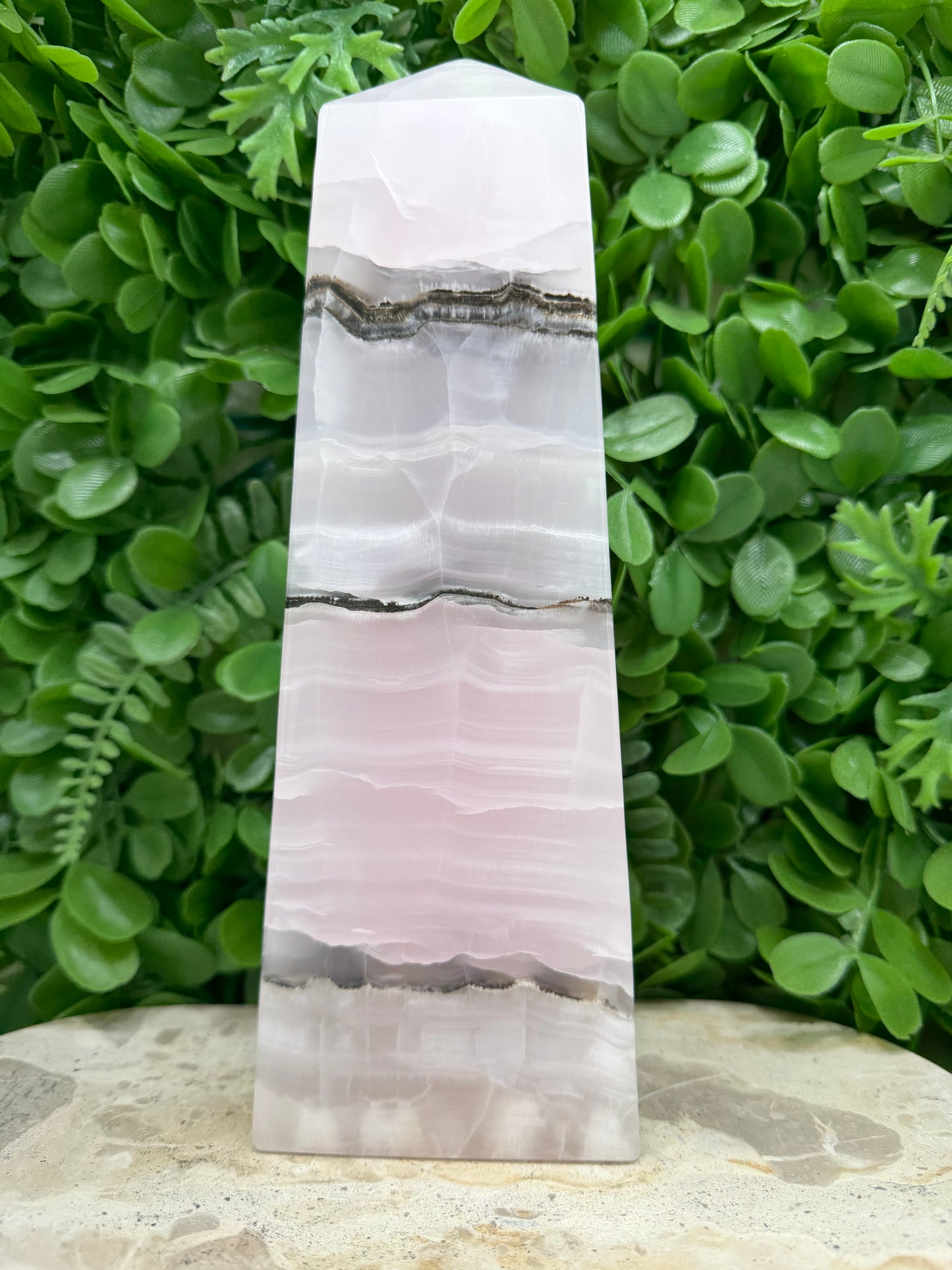 Smokey Pink Mangano Tower 2648g