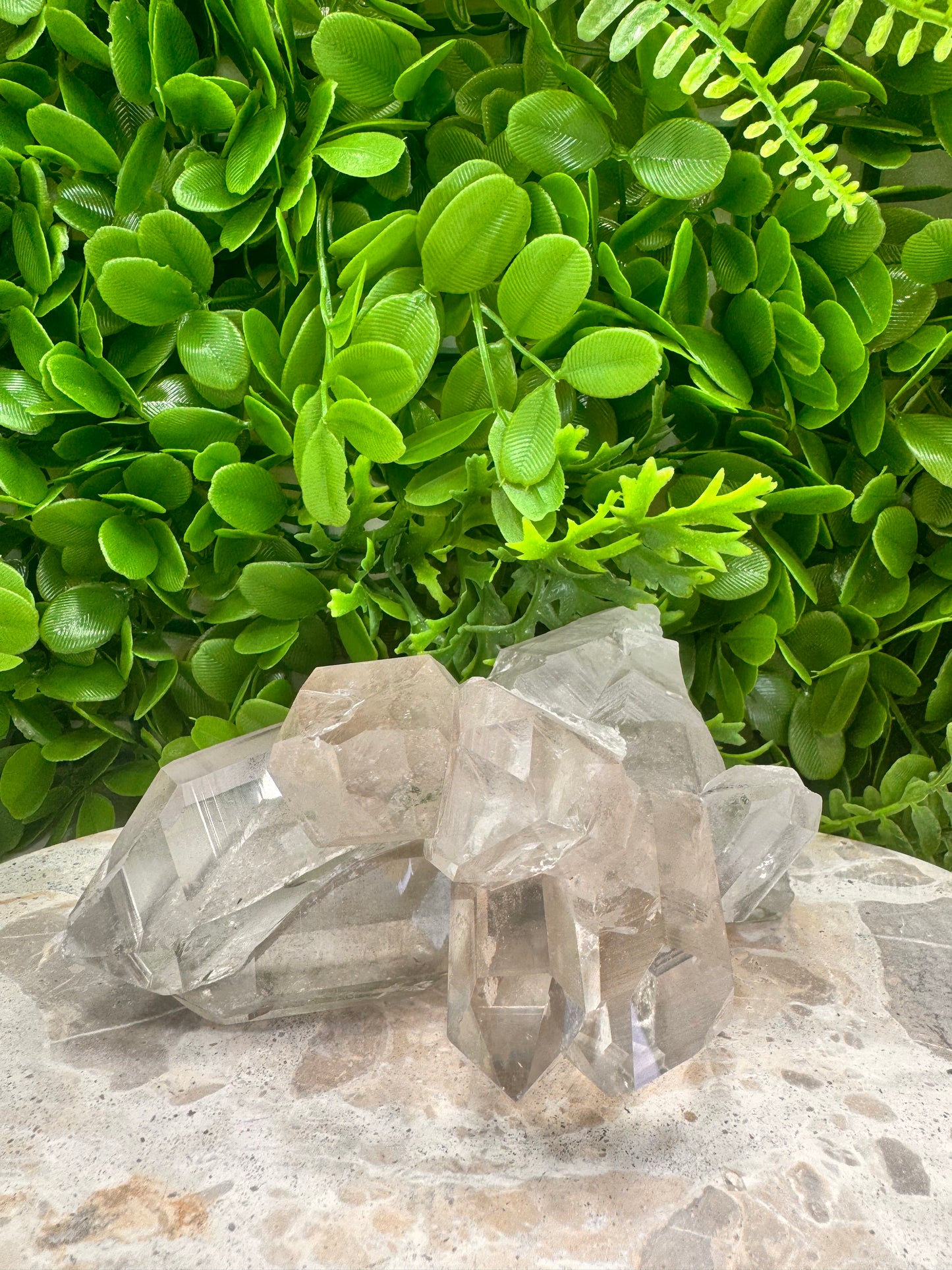 Black Phantom Quartz Freeform 844g