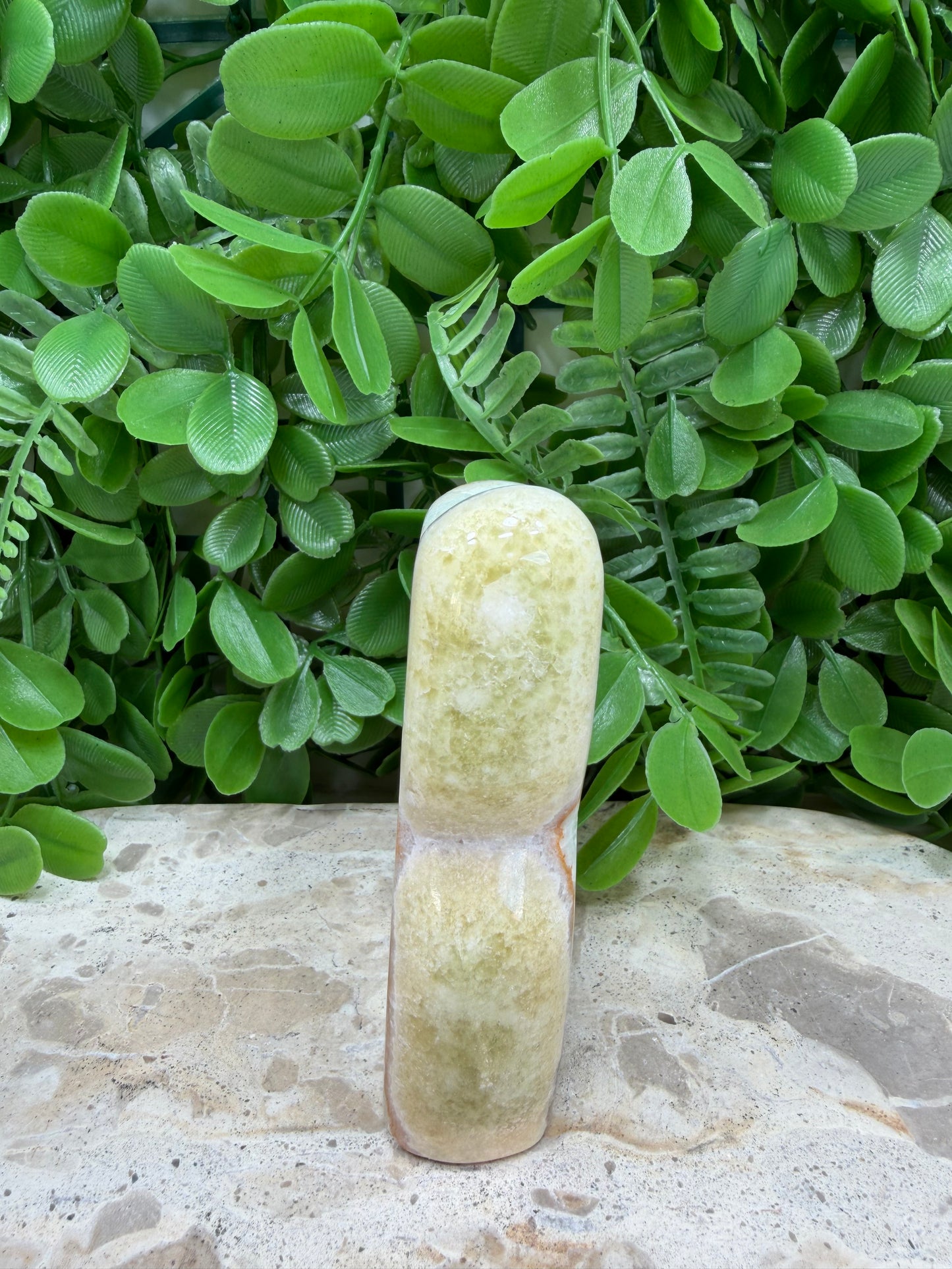 Ocean Green Calcite Freeform 388g
