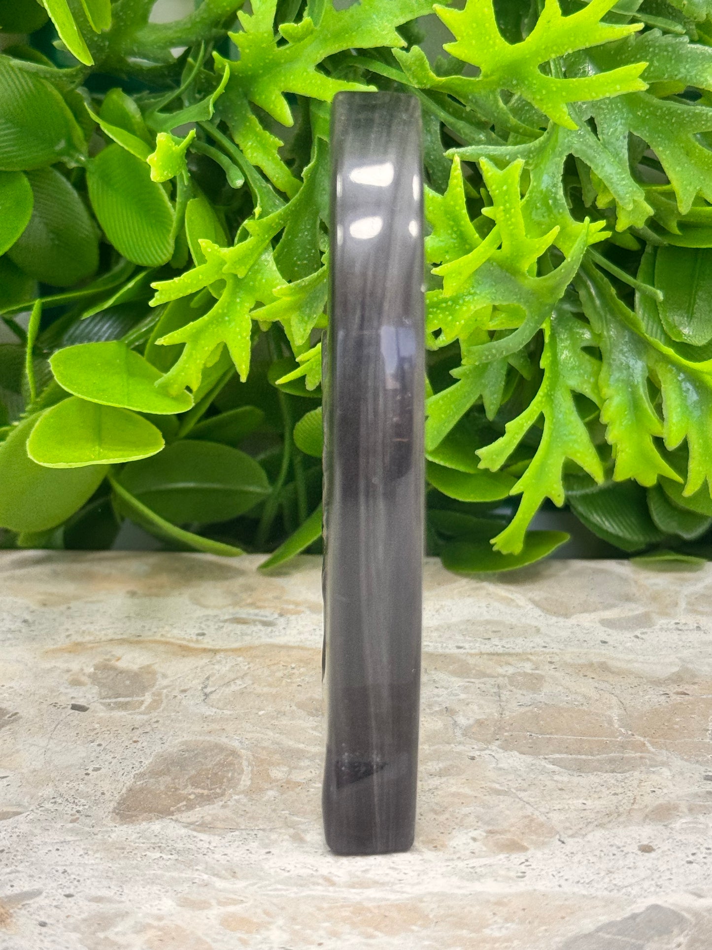 Silver Obsidian Fairy Door 118g