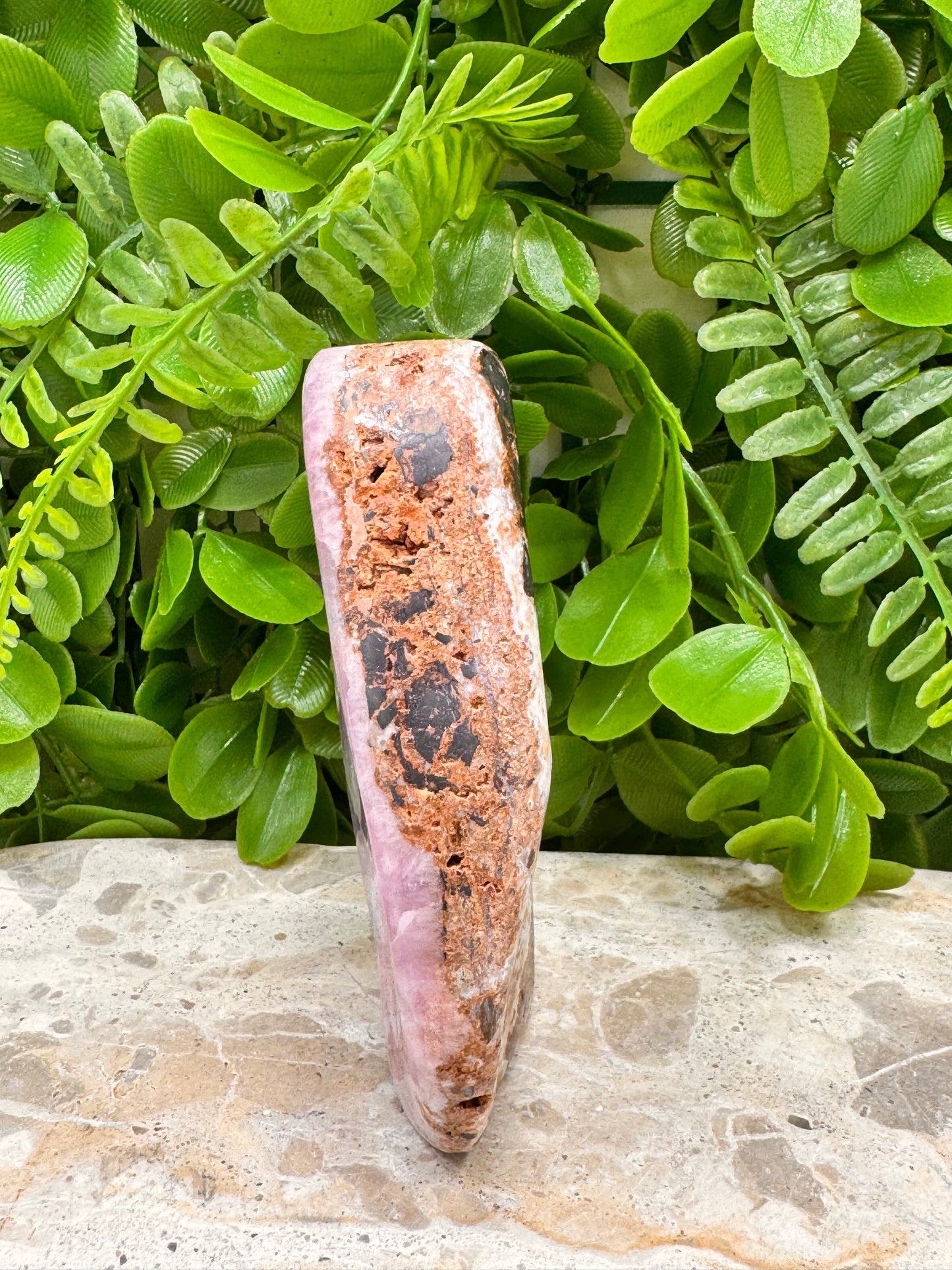 Pink Aragonite Freeform 302g