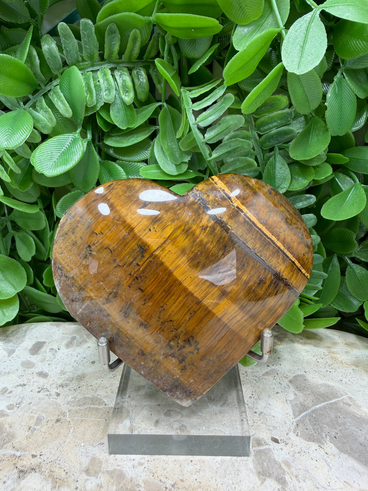 Tiger Eye Heart 270g
