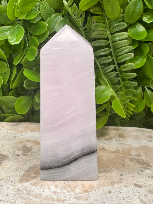 Smokey Pink Mangano Tower 372g