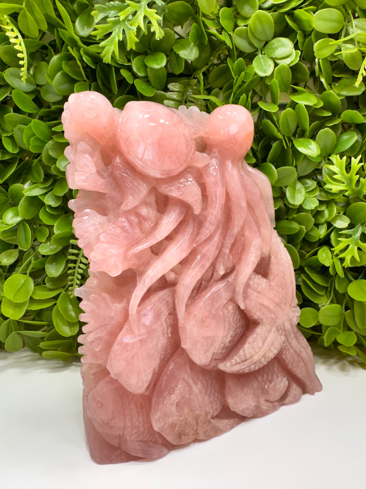 Rose Quartz Sea Life 1982g