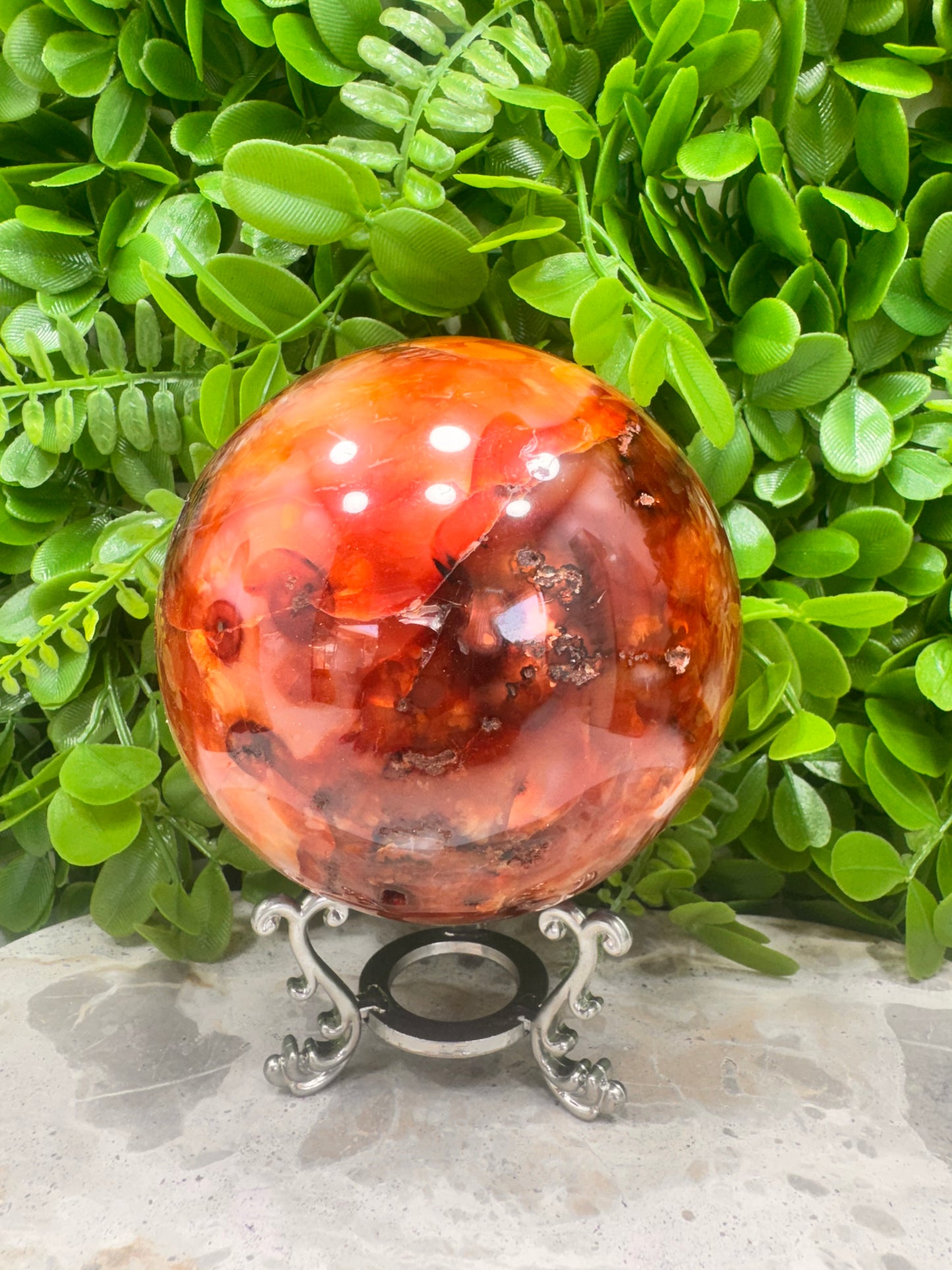 Carnelian Sphere 1.7kg