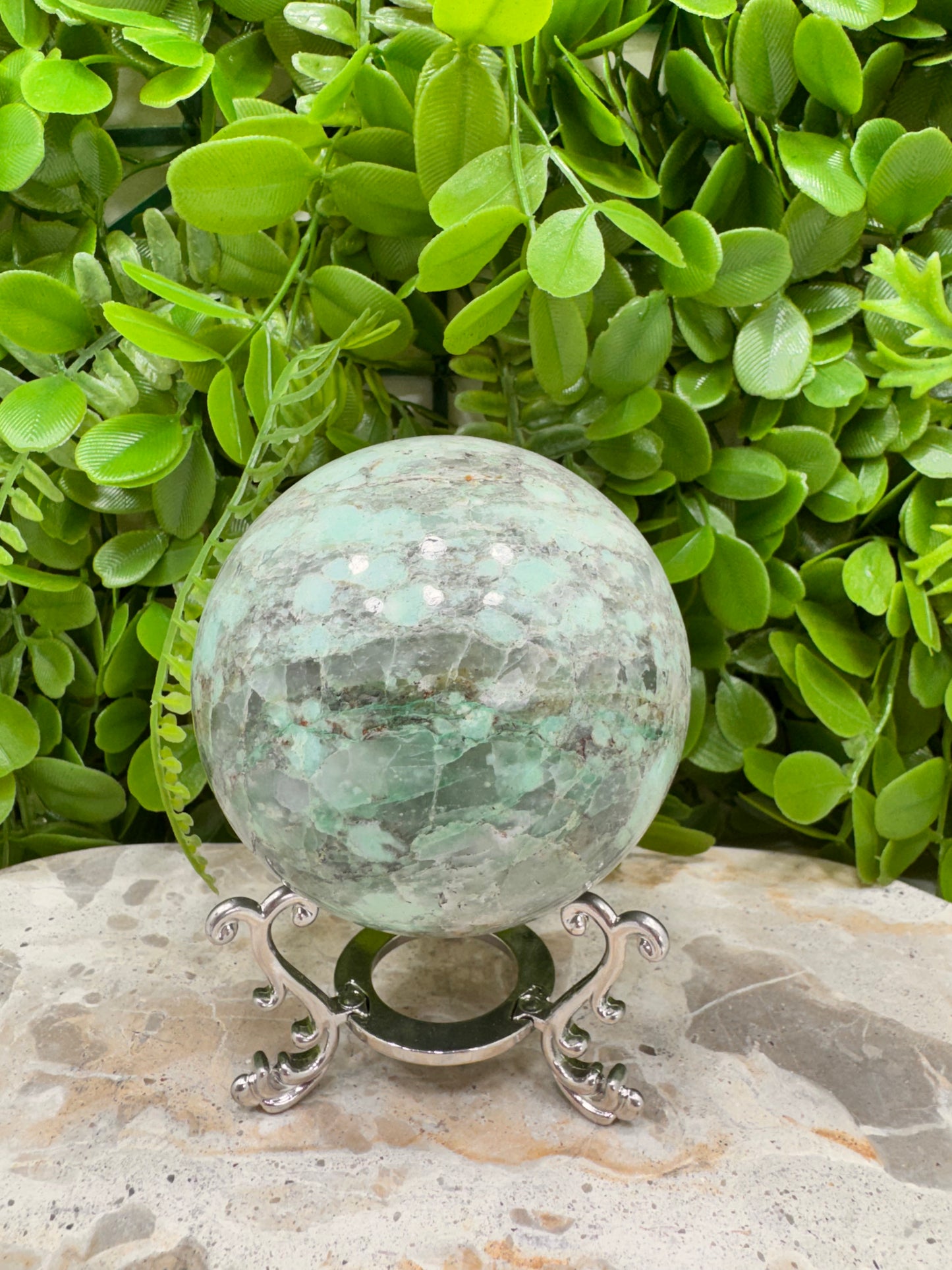 Turquoise Sphere 664g