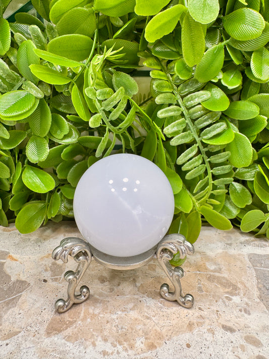 Chalcedony Sphere 200g
