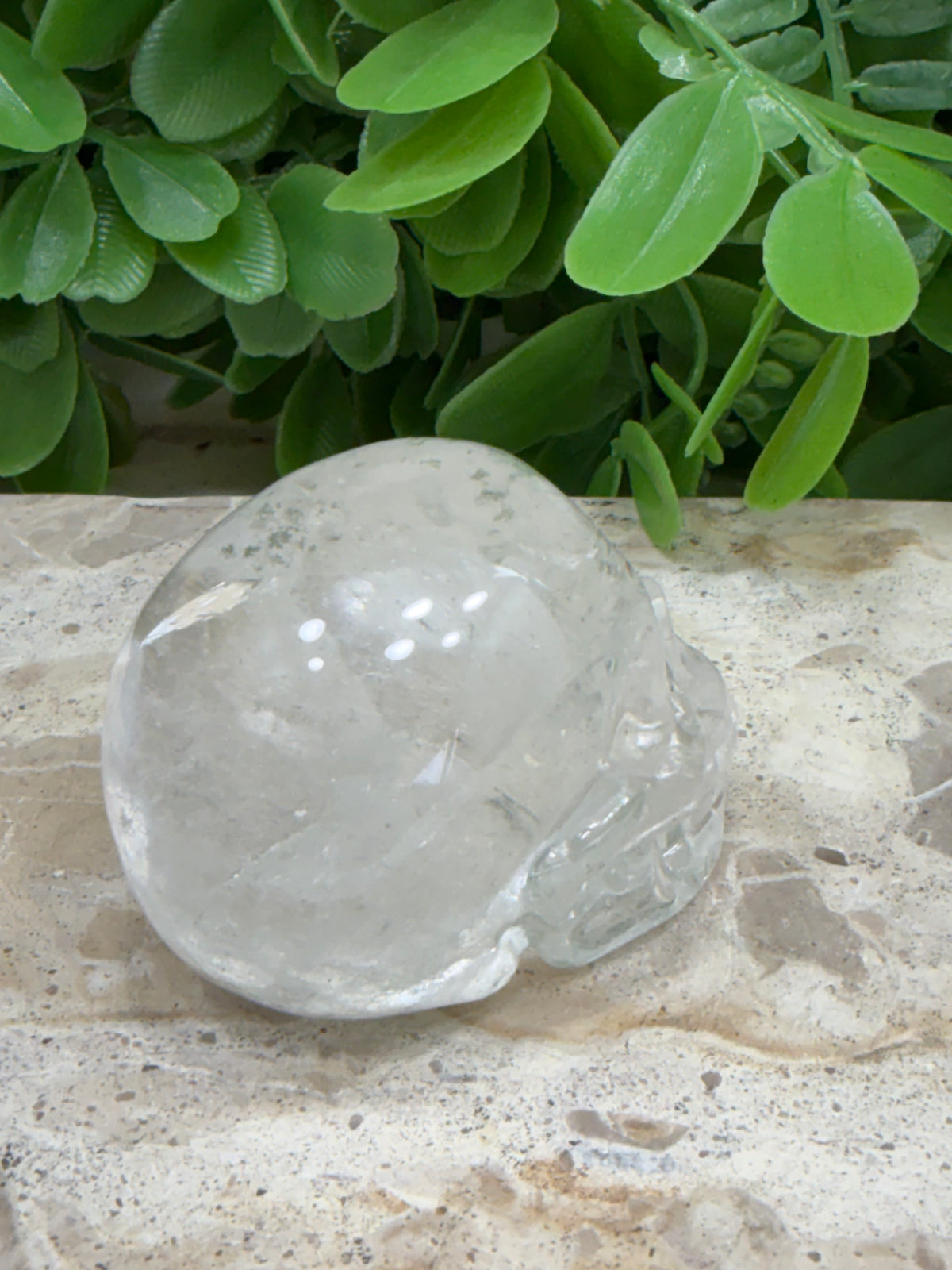 Clear Quartz Skull 134g | Clarity • Amplification • Healing