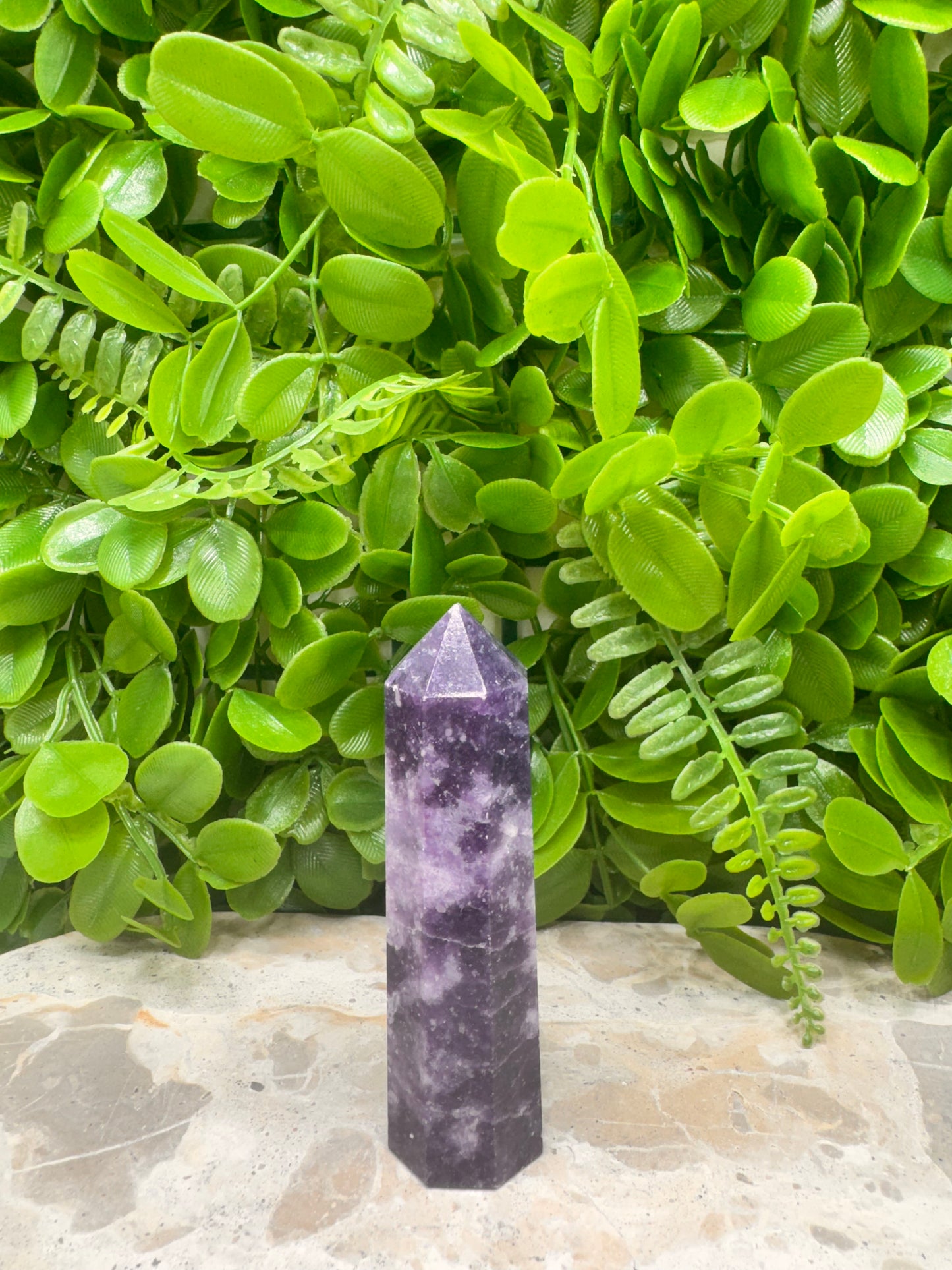 Lepidolite Point 128g