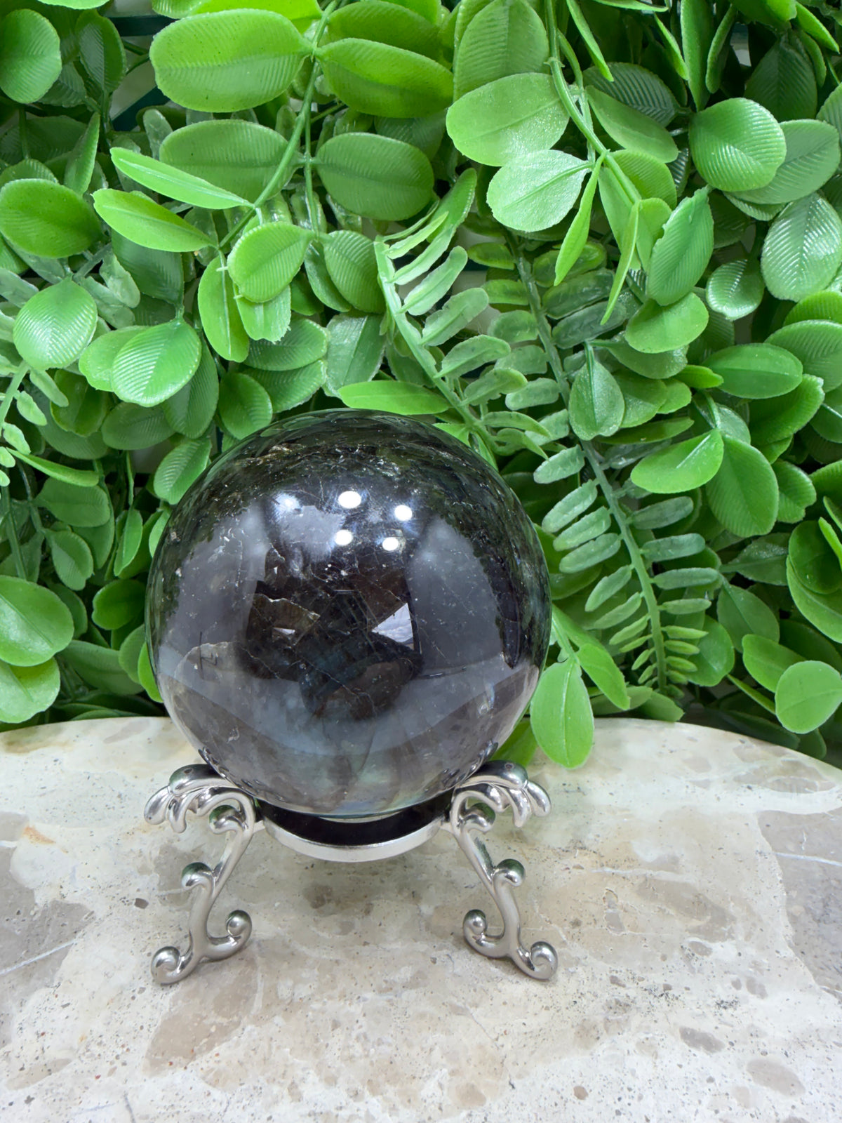 Labradorite Sphere | Protection • Intuition • Transformation